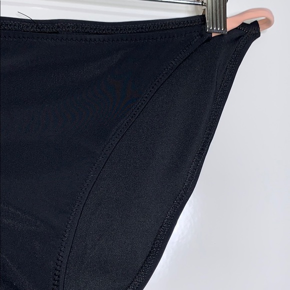 NWOTs TOPSHOP • Black Rose Tanga Swimsuit Bottom - Picture 3 of 7